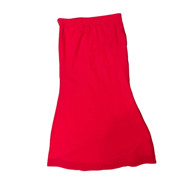 Embellished Red Indian Skirt and Top Sari Set Traditional Wedding Womens Size 30 - Picture 10 of 14